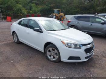  Salvage Chevrolet Malibu