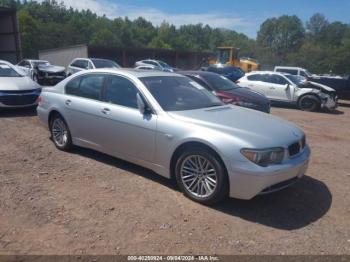  Salvage BMW 7 Series