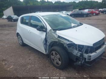  Salvage Chevrolet Sonic