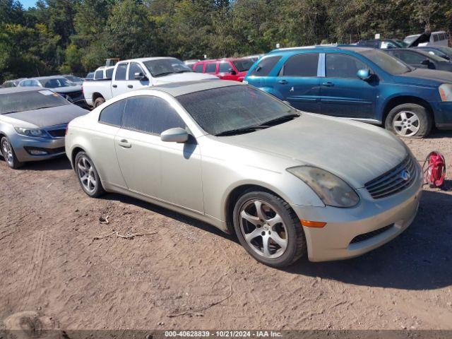  Salvage INFINITI G35