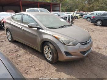  Salvage Hyundai ELANTRA