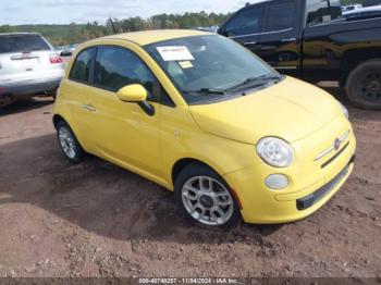  Salvage FIAT 500