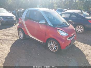  Salvage Smart fortwo