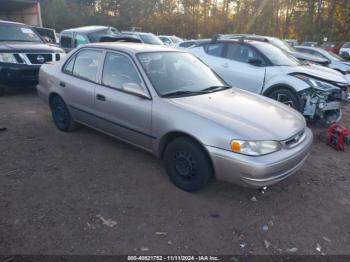  Salvage Toyota Corolla