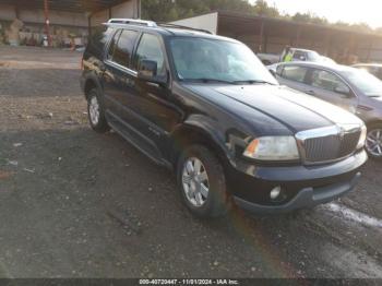  Salvage Lincoln Aviator