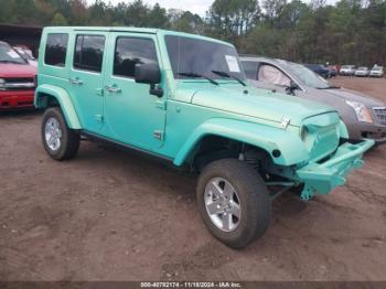  Salvage Jeep Wrangler