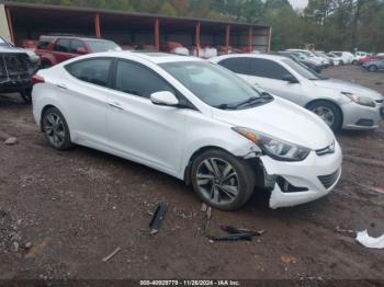  Salvage Hyundai ELANTRA