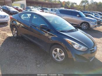  Salvage Hyundai ELANTRA