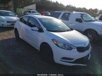  Salvage Kia Forte