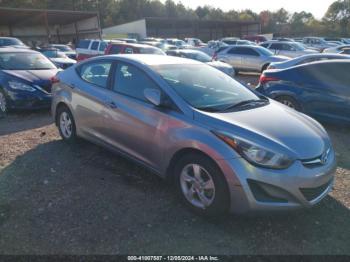  Salvage Hyundai ELANTRA