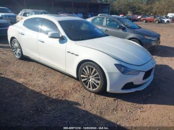  Salvage Maserati Ghibli