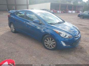  Salvage Hyundai ELANTRA