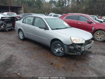  Salvage Chevrolet Malibu