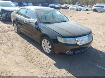  Salvage Lincoln MKZ