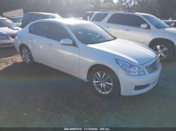  Salvage INFINITI G37