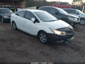  Salvage Chevrolet Cruze