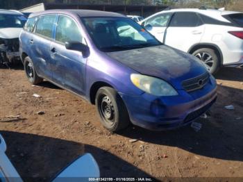  Salvage Toyota Matrix