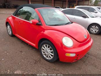  Salvage Volkswagen Beetle