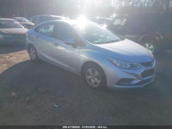  Salvage Chevrolet Cruze