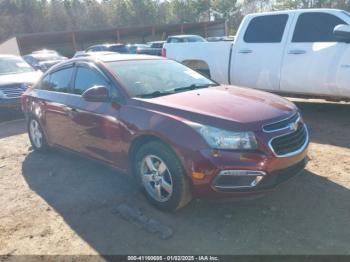  Salvage Chevrolet Cruze