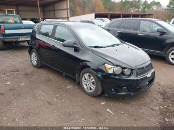  Salvage Chevrolet Sonic