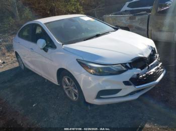  Salvage Chevrolet Cruze