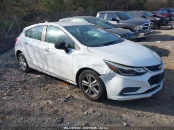  Salvage Chevrolet Cruze