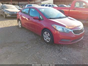  Salvage Kia Forte