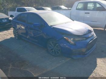  Salvage Toyota Corolla