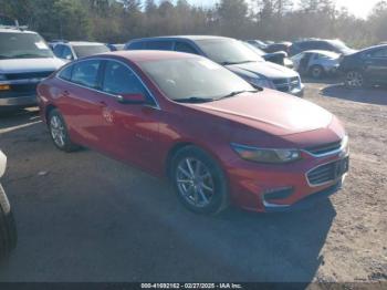  Salvage Chevrolet Malibu