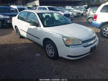  Salvage Chevrolet Malibu