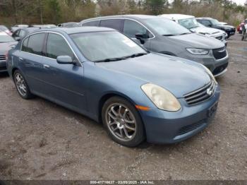  Salvage INFINITI G35