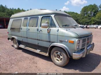  Salvage GMC Rally Wagon   Van