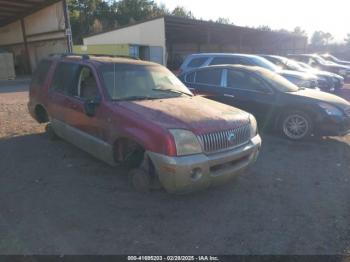  Salvage Mercury Mountaineer