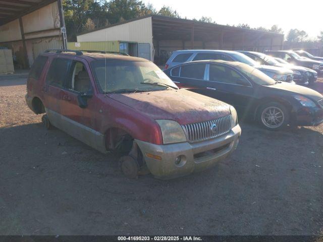  Salvage Mercury Mountaineer