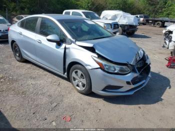  Salvage Chevrolet Cruze