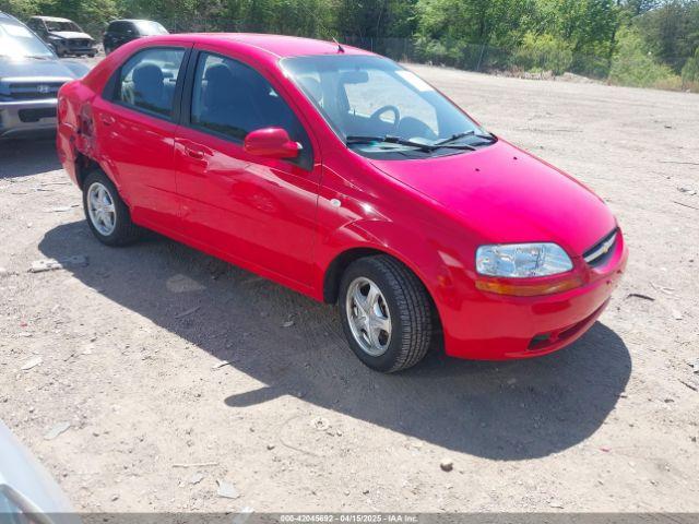  Salvage Chevrolet Aveo
