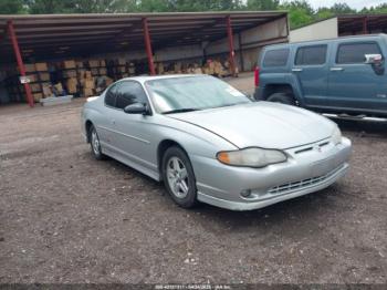  Salvage Chevrolet Monte Carlo