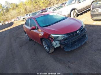  Salvage Toyota Corolla