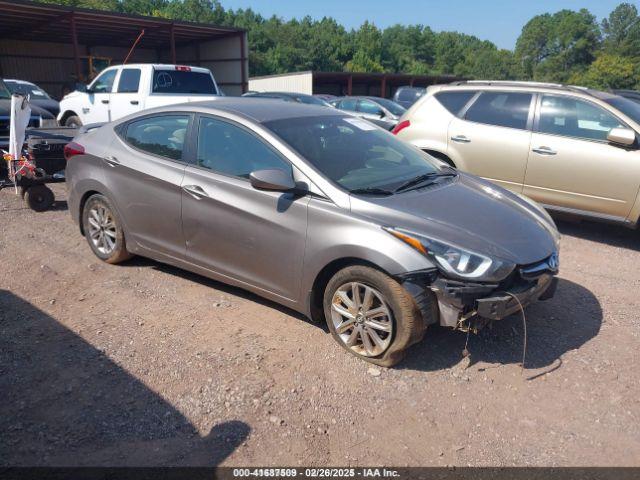  Salvage Hyundai ELANTRA