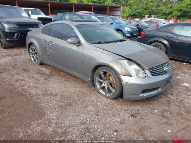  Salvage INFINITI G35