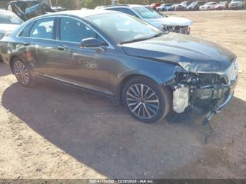  Salvage Lincoln MKZ