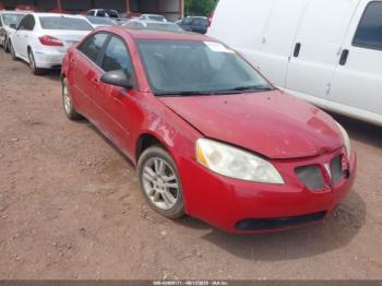  Salvage Pontiac G6