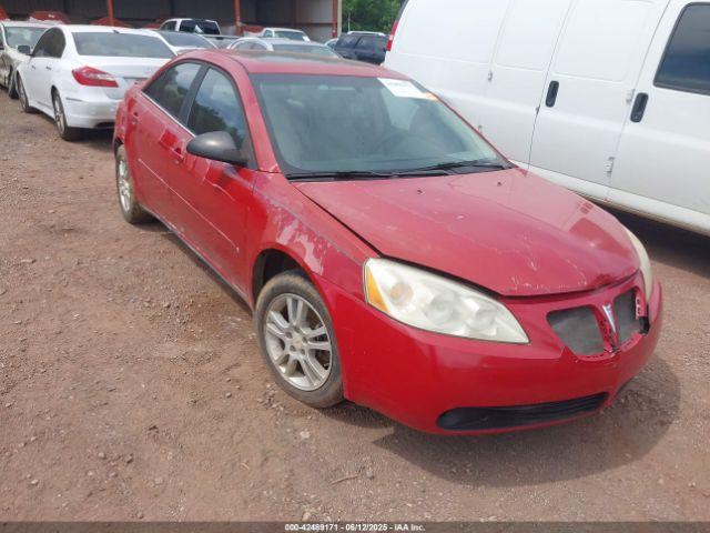  Salvage Pontiac G6