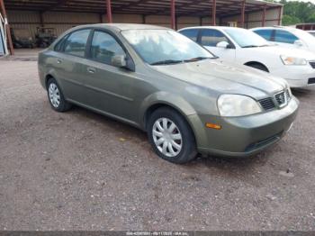  Salvage Suzuki Forenza