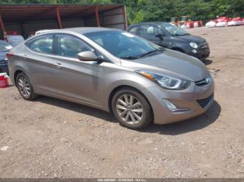  Salvage Hyundai ELANTRA