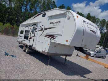  Salvage Forest River Rockwood Travel Trailer