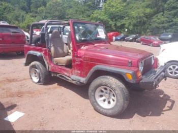  Salvage Jeep Wrangler