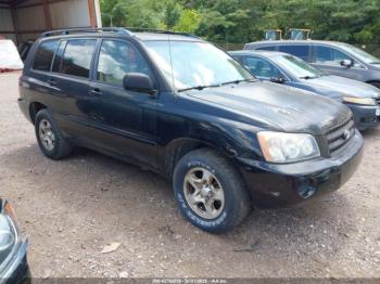  Salvage Toyota Highlander