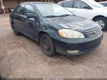  Salvage Toyota Corolla